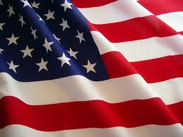 Closeup of American Flag