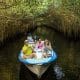 Birdwatching in Riviera Nayarit Mexico - image of 2 couples in a boat birdwatching