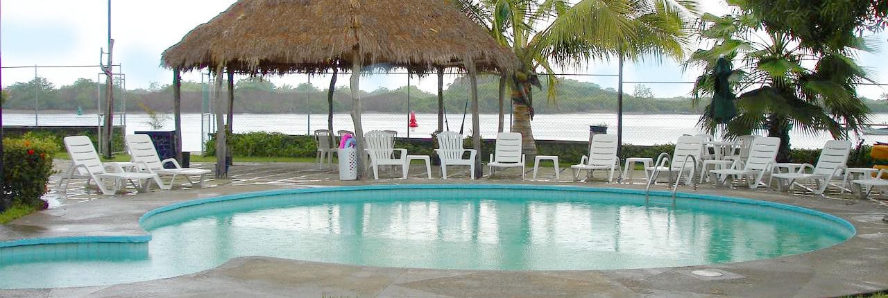 Marina San Blas 1 Pool at Hotel Marina San Blas in Riviera Nayarit Mexico