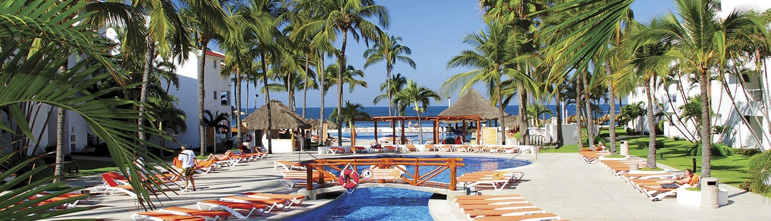 Pool at Marival Resort in Nuevo Vallarta Riviera Nayarit Mexico