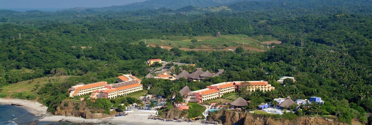 Palladium_1 Aerial view of Grand Palladium Resort & Spa in Punta de Mita Riviera Nayarit Mexico