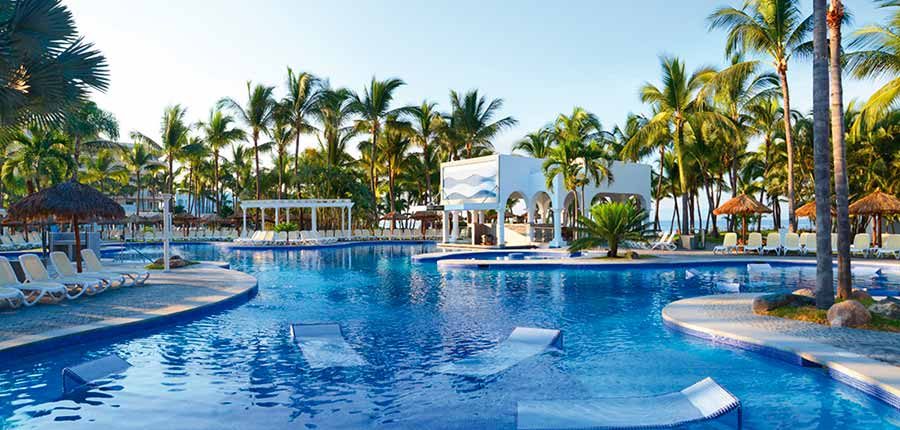 Riu Jalisco_2 Pool at Riu Jalisco Hotel in Nuevo Vallarta Riviera Nayarit Mexico