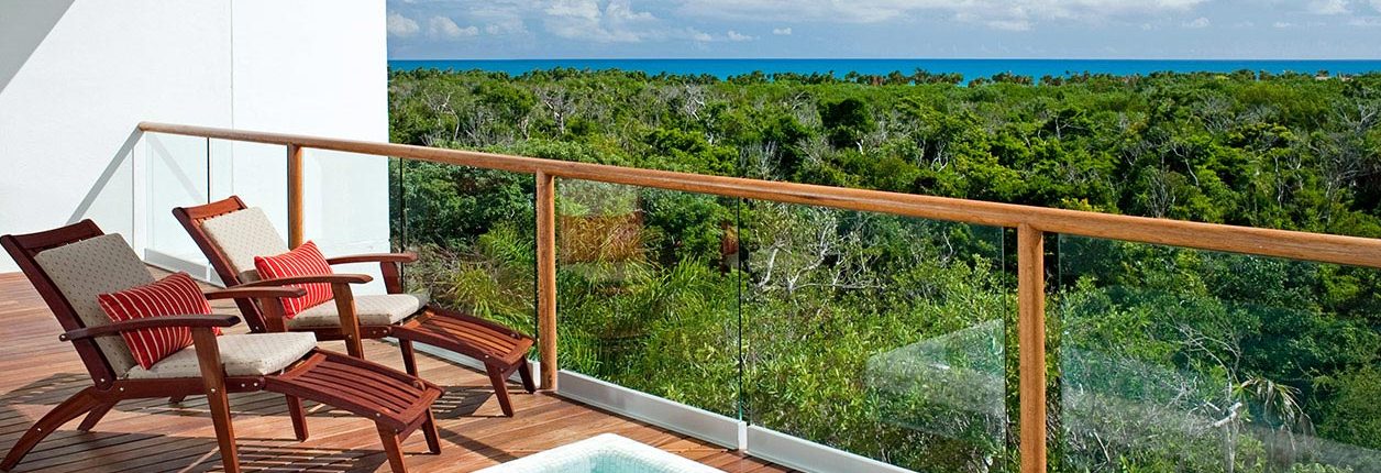 Balcony pool at Grand Luxe Hotel in Nuevo Vallarta Riviera Nayarit Mexico