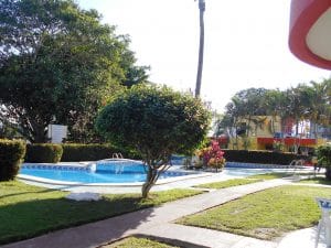 Vacacional_Titos_2 Pool at Vacacional Titos Hotel in Rincon de Guayabitos Riviera Nayarit Mexico