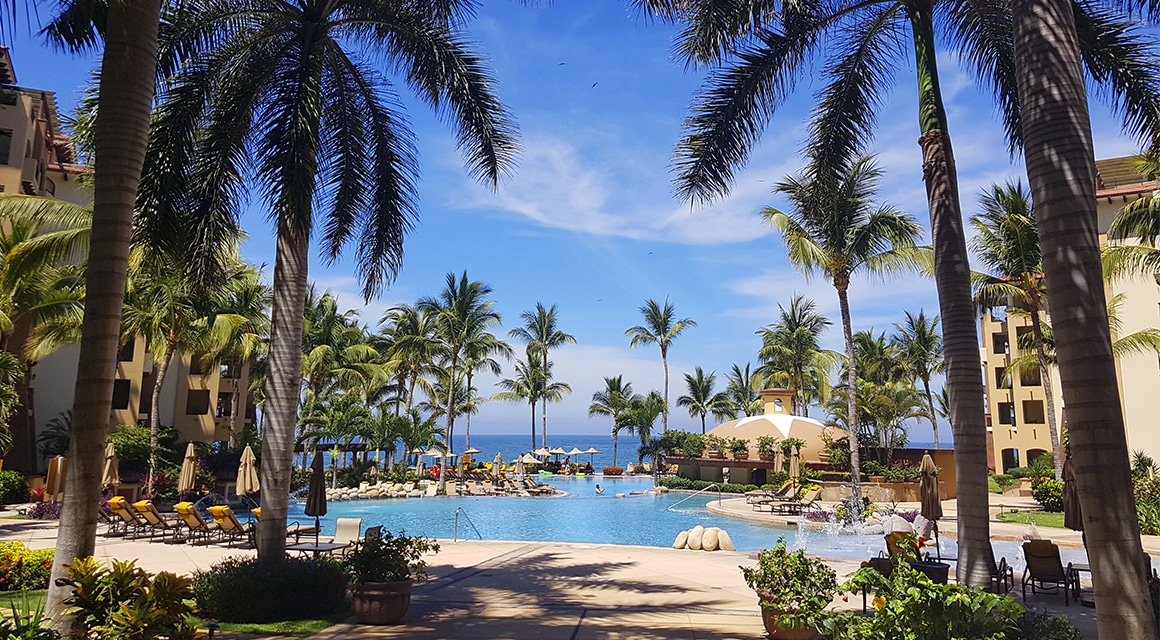 Pool at Villa La Estancia Hotel in Flamingos Riviera Nayarit Mexico