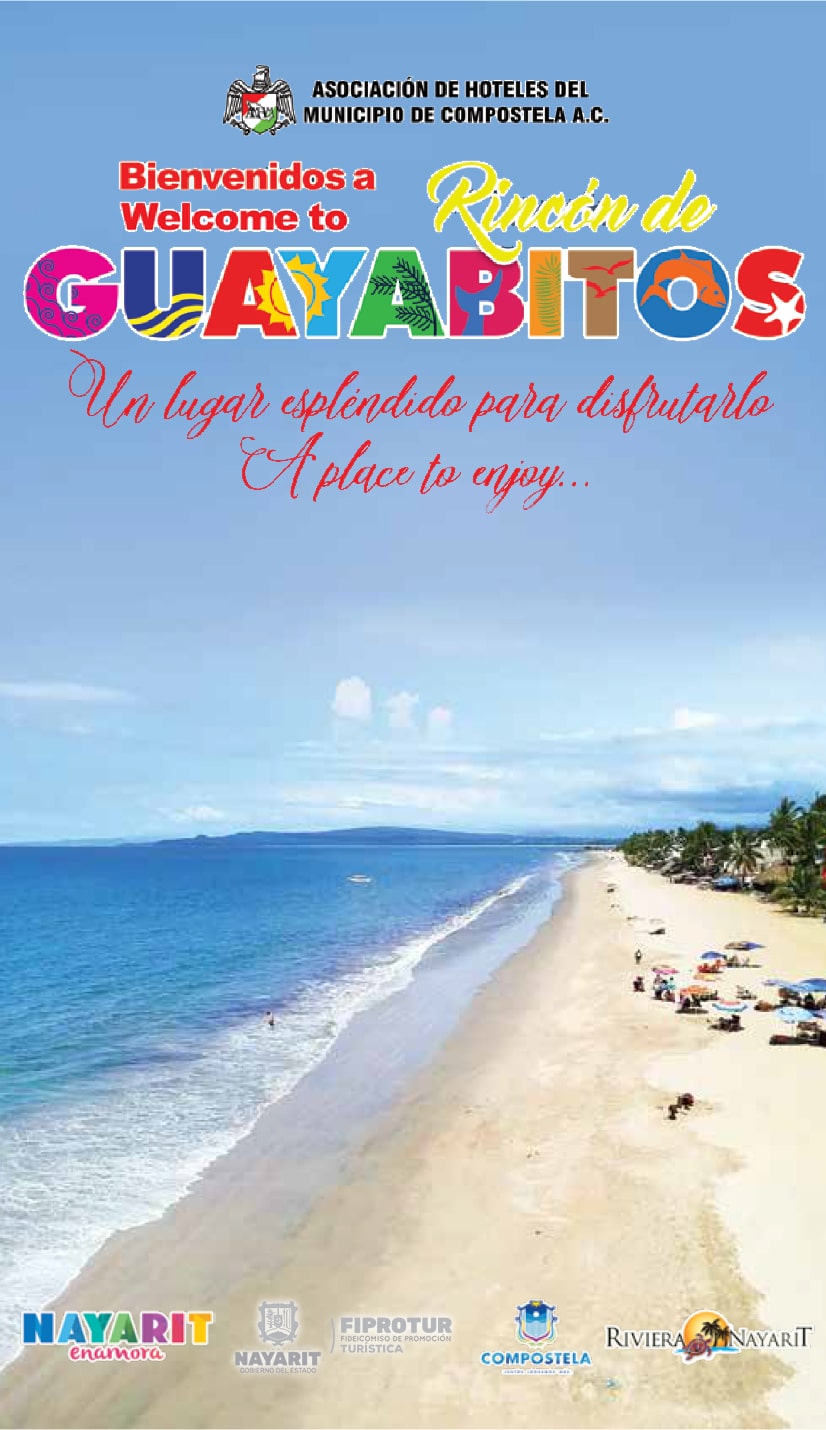 Welcome to Rincon de Guayabitos in Riviera Nayarit - brochure cover