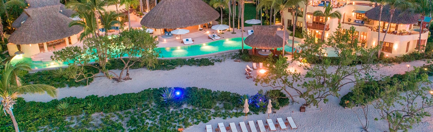 Beach view of Palmasola Punta Mita in Riviera Nayarit